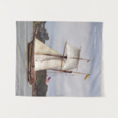 Pride van Baltimore II tapestry Wandkleed (Voorkant (horizontaal))