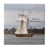 Pride van Baltimore II tegel Tegeltje (Voorkant)