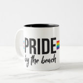 Pride van de Beach mok (Voorkant links)