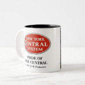 Pride van de Central Mug Tweekleurige Koffiemok (Voorkant links)