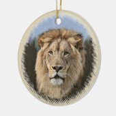 Pride van de Leeuw Keramisch Ornament (Links)