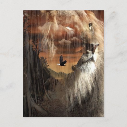 Pride van de Lyon Briefkaart (Voorkant)