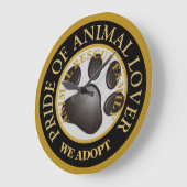 Pride van Dierenvriend Premium Watch Grote Klok (Hoek)