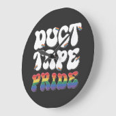 Pride van Duct Tape - Wandklok (Hoek)