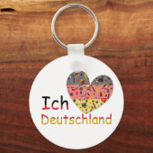 Pride van Duitsland Sleutelhanger (Voorkant)