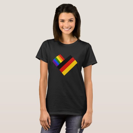 Pride van Duitsland T-shirt (Voorkant volledig)