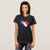 Pride van Frankrijk T-shirt (Voorkant volledig)