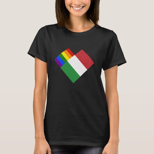 Pride van Italië T-shirt (Voorkant)