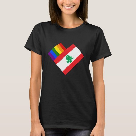 Pride van Libanon T-shirt (Voorkant)