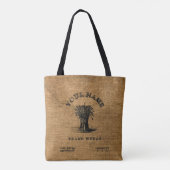  pride van Perry Flour Faux Burlap Sack Tote Bag (Achterkant)