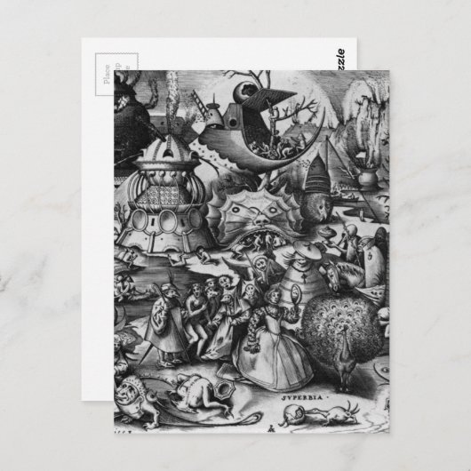 Pride van Pieter Bruegel de Ouder Briefkaart (Voorkant / Achterkant)