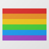 Pride-venster gloed raamsticker (Vel)