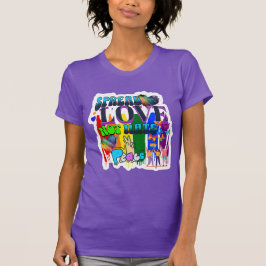Pride | Verspreid Liefde Niet Haat T-shirt