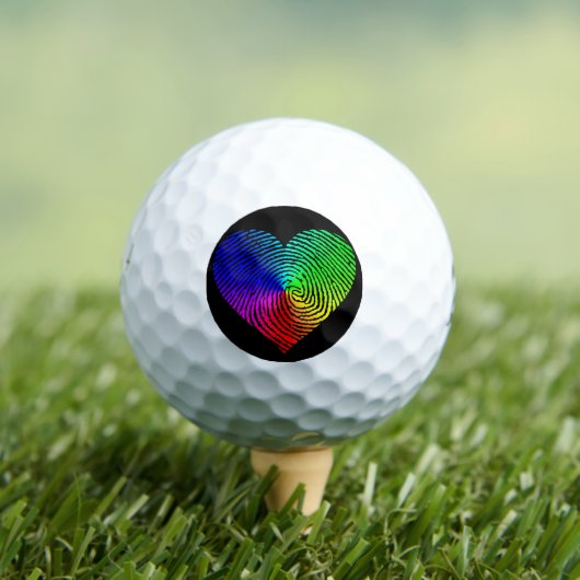 PRIDE Vingerafdruk Golfballen (Insitu Shirt)