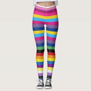 Pride vlag Kleurstrepes Leggings