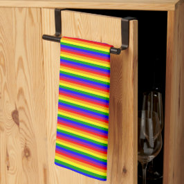 Pride Vlag LGBTQAI+ Regenboog Kleuren Theedoek