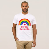 Pride Vlag Regenboog T-shirt (Voorkant volledig)