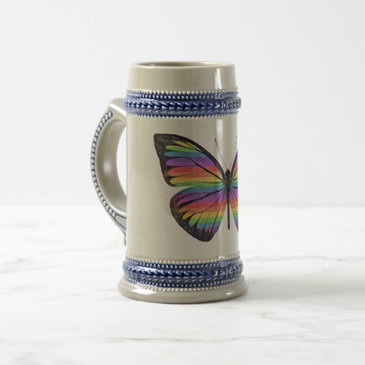 Pride Vlinder - Bierpul (Voorkant links)