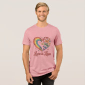 Pride Vlinder Hart Liefde Is Liefde Shirt Ontwerp_ (Voorkant volledig)