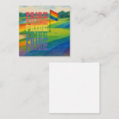 Pride voor de gouverneur notitiekaartje (Voorkant / Achterkant)