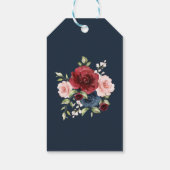 Pride Vooroordelen Bloemenboek Liefhebber Huwelijk Cadeaulabel (Achterkant)