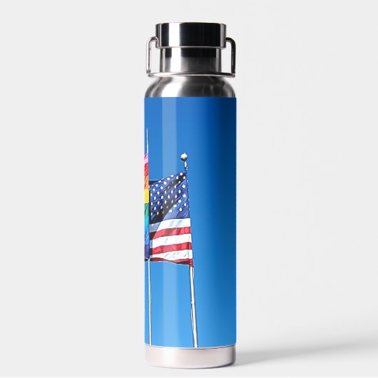 'Pride' Waterfles (Achterkant)