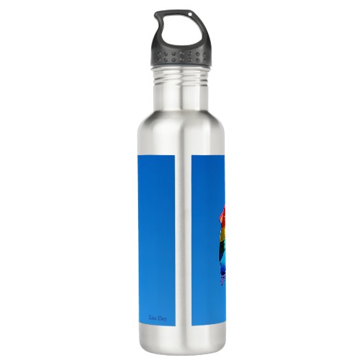 'Pride' Waterfles Waterfles (Achterkant)