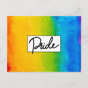 Pride Waterverf stijl Briefkaart