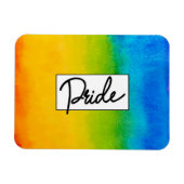 Pride Waterverf stijl Magneet (Horizontaal)