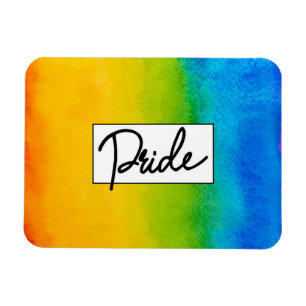Pride Waterverf stijl Magneet