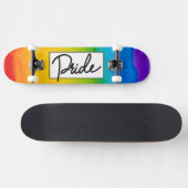 Pride Waterverf stijl Persoonlijk Skateboard (Horizontaal)