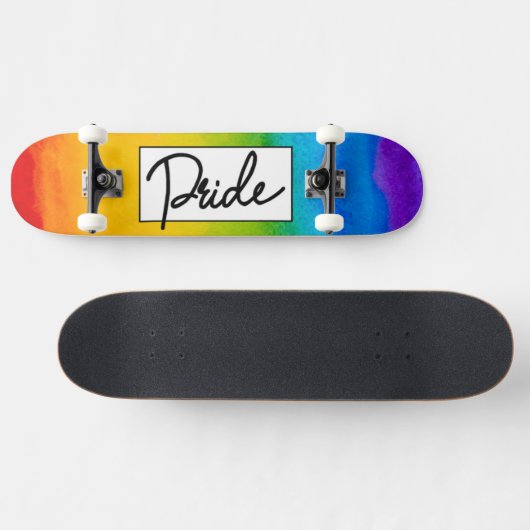 Pride Waterverf stijl Persoonlijk Skateboard (Horizontaal)