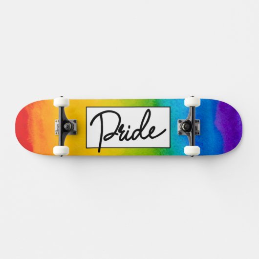 Pride Waterverf stijl Persoonlijk Skateboard (Horizontaal)