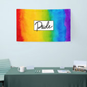 Pride Waterverf stijl Spandoek (Beurs)