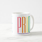PRIDE Witte Mok (Voorkant rechts)