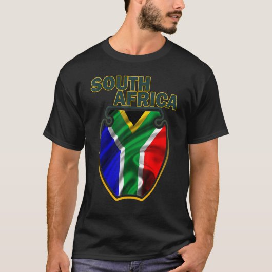 Pride Zuid-Afrikaanse vlag T-shirt (Voorkant)