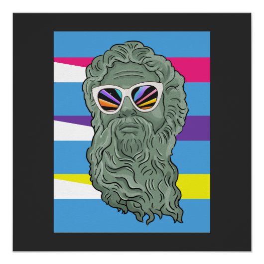 Pridebeeld perfect poster (Voorkant)
