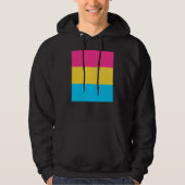 Prideful Pansexual Pop Hoodie (Voorkant)