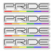 Pridekleuren HBT-Pride Sticker (Voorkant)