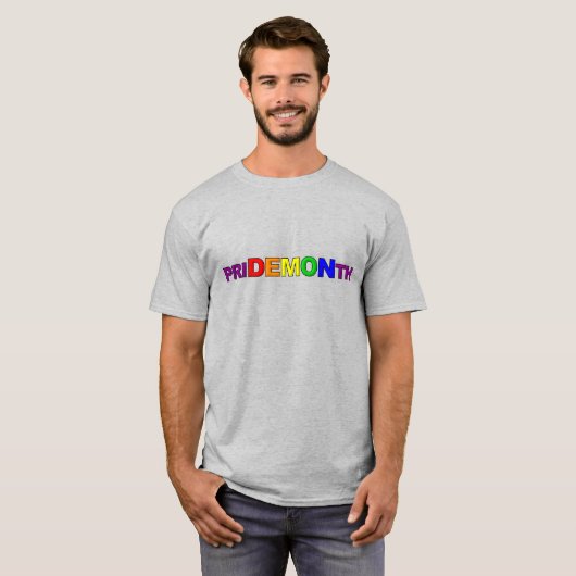 PRIDEMAAND T-SHIRT (Voorkant volledig)