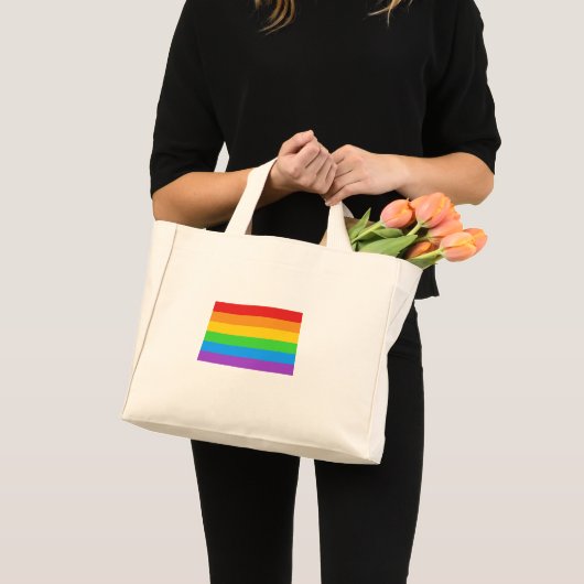 PrideMini: Rainbow Pride Mini Tote Bag (Voorkant (product))