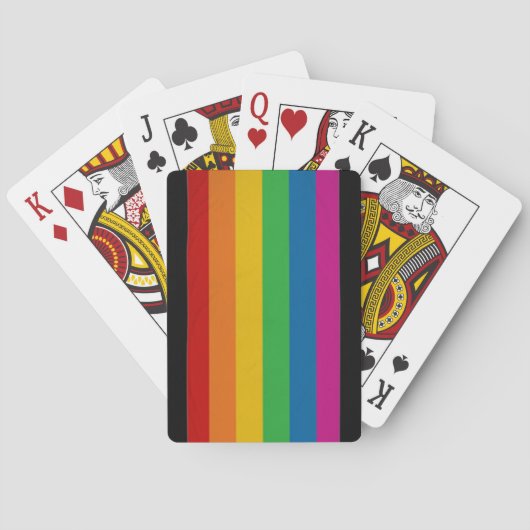 pridespeelkaarten pokerkaarten (Achterkant)