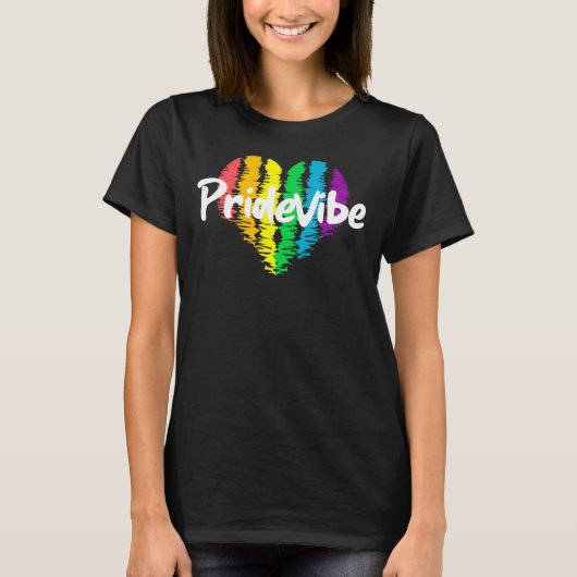 PrideVibe Logo T-shirt (Voorkant)