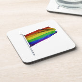 Pridevlag Bier Onderzetter (Linkerzijde)