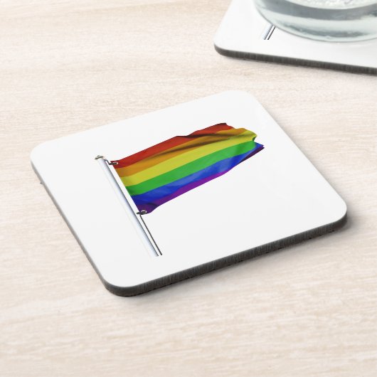 Pridevlag Bier Onderzetter (Linkerzijde)