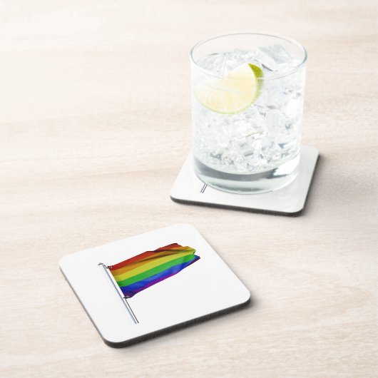 Pridevlag Bier Onderzetter (Rechterzijde)