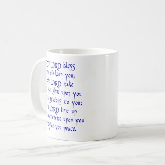 Priely Blessing Koffiemok (Voorkant links)