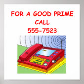 priemgetal poster (Voorkant)