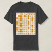 priemgetallen t-shirt (Design voorkant)