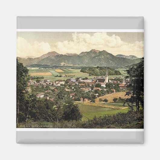 Prien op Chiemsee, Opper-Beieren, Duitsland zeldza Magneet (Voorkant)